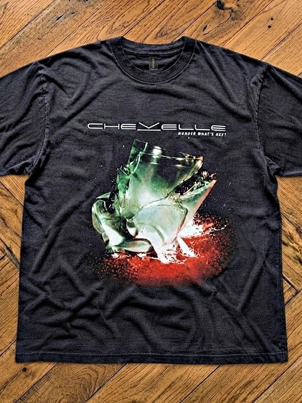 Chevelle Wonder What's Next Album Cover T-Shirt Black